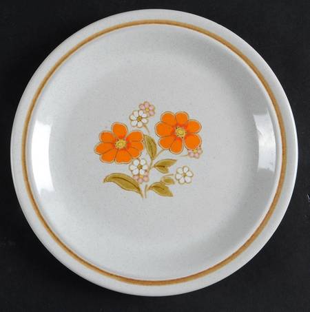 Tangerine Salad Plate