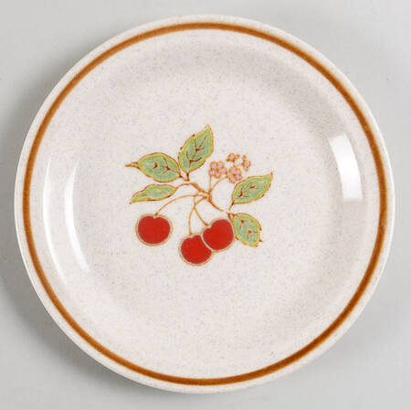 Vermillion Salad Plate