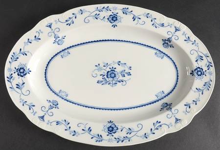Victorian 13" Oval Serving Platter