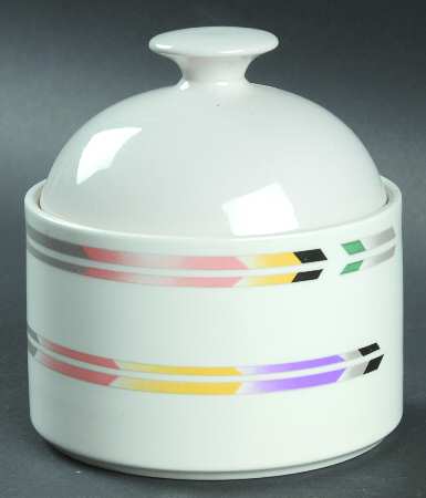 Wave Length Sugar Bowl & Lid