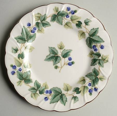 Wild Berry Bread & Butter Plate by Nikko