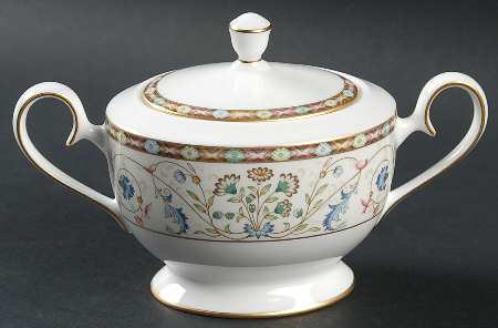 Wildflowers Allegro Sugar Bowl & Lid
