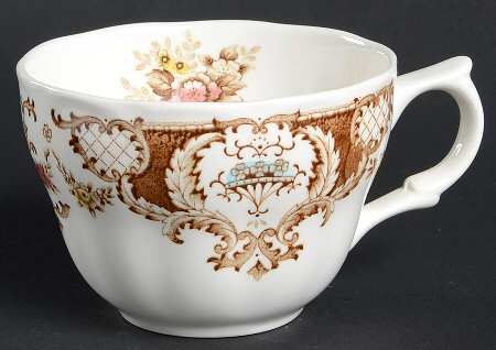 Windsor Brown Multicolor Flat Cup