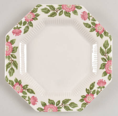 Wild Roses Salad Plate