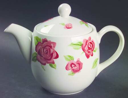 Wild Roses Teapot & Lid