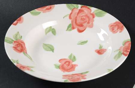 Wild Roses 9" Soup/Pasta Bowl