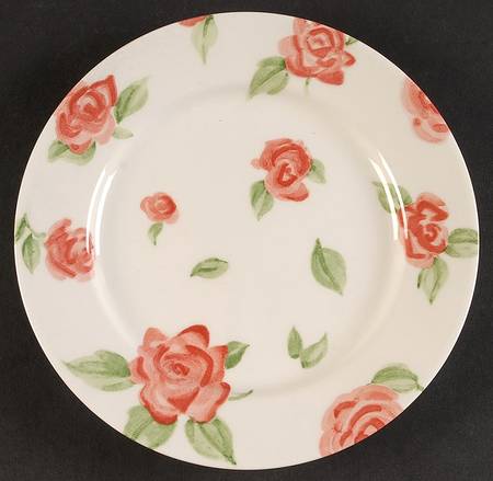 Wild Roses Salad Plate by Nikko