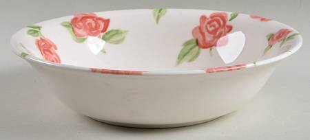 Wild Roses 9" Round Vegetable Bowl