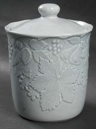 Woodbury Blue Small Canister & Lid