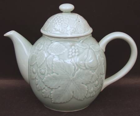 Woodbury Green Teapot & Lid