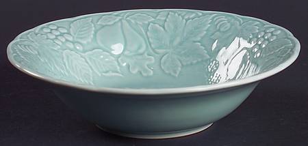Woodbury Green Soup/Cereal Bowl