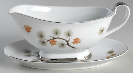 Woodland Gravy Boat & Underplate