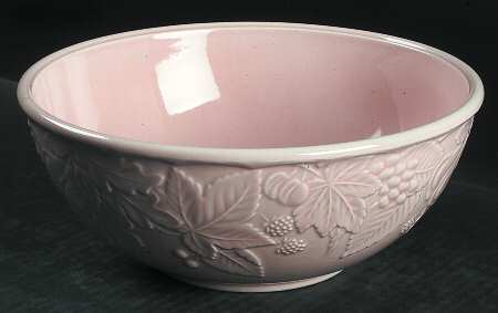 Woodbury Peach 8" Mixing Bowl