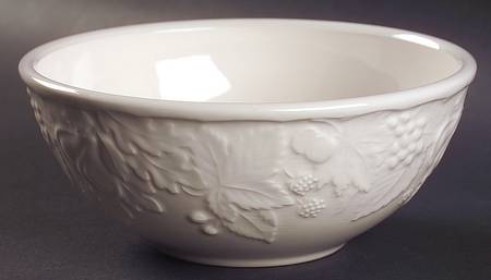 Woodbury White 6" Mixing Bowl