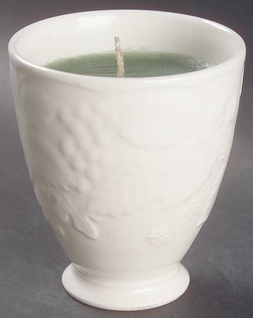Woodbury White Votive Candleholder