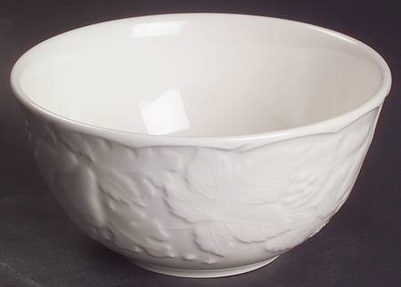 Woodbury White 5" All Purpose Bowl