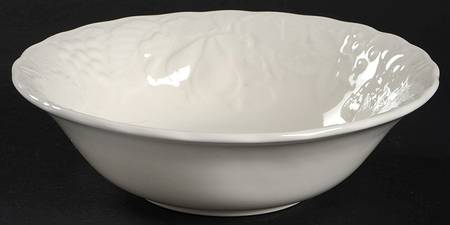 Woodbury White Fruit/Cereal Bowl