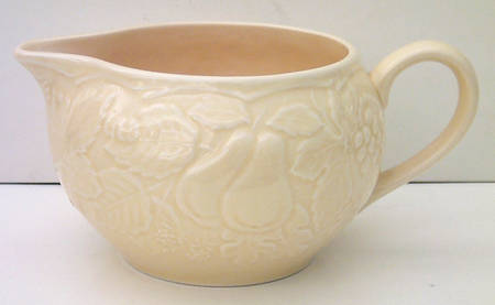 Woodbury Yellow Open Sauce Boat