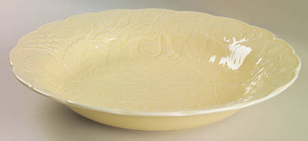 Woodbury Yellow 12" Pasta Serving Bowl