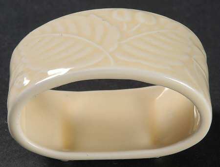 Woodbury Yellow Napkin Ring