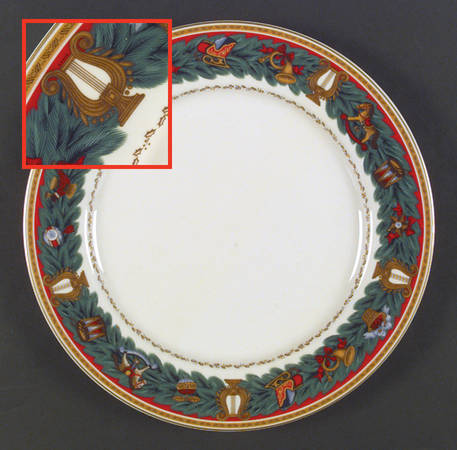 Yuletide Dinner Plate