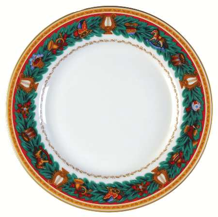 Yuletide Bread & Butter Plate