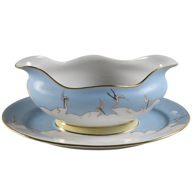 MIB3 Gravy Boat with Attached Underplate