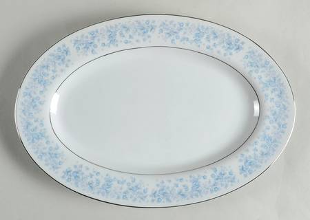 Bernadine 14" Oval Serving Platter