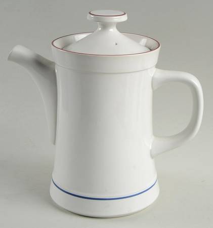 Blue Trumpet Coffee Pot & Lid by Nitto