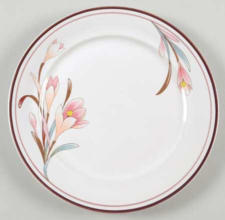 Bouquet Rouge Salad Plate