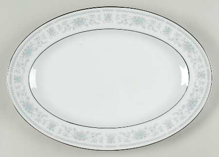 Cumberland 14" Oval Serving Platter by Nitto