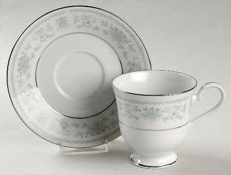 Cumberland Footed Cup & Saucer Set