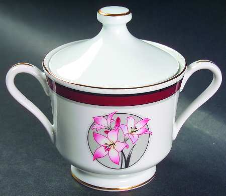Dynasty Sugar Bowl & Lid
