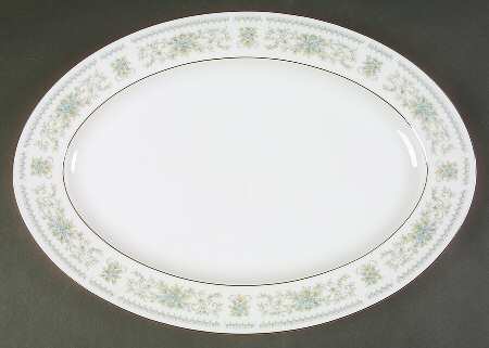 Hanover Platinum 14" Oval Serving Platter