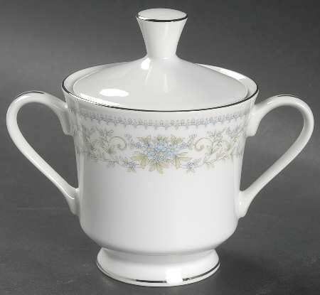 Hanover Platinum Sugar Bowl & Lid