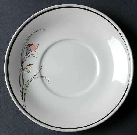 Horizon East Saucer for Flat Cup