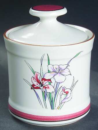 Imperial Garden Sugar Bowl & Lid