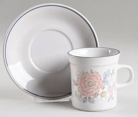Merrimount Flat Cup & Saucer Set
