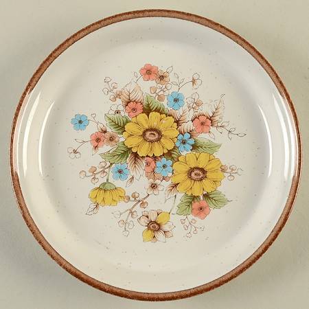Old Garden Salad Plate