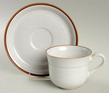 Picadilly Flat Cup & Saucer Set