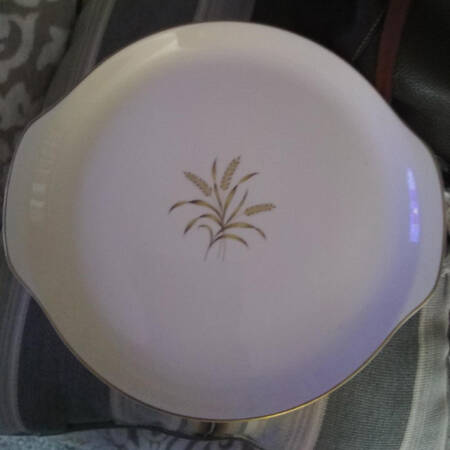Wheat 13" Chop Plate (Round Platter)