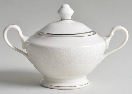 Queens Bouquet Sugar Bowl & Lid