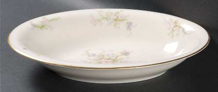 Spring Fantasy 10" Oval Vegetable Bowl