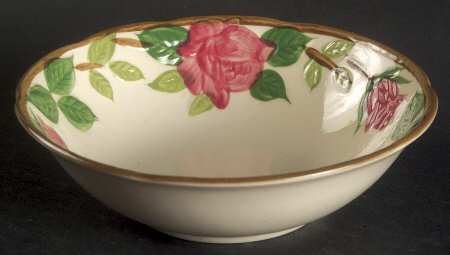 American Beauty Rose Coupe Cereal Bowl