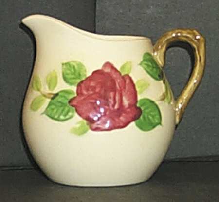 American Beauty Rose Creamer