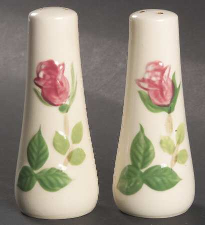 American Beauty Rose Salt & Pepper Set