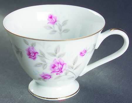 Bridal Rose Footed Cup
