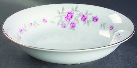 Bridal Rose Coupe Soup Bowl