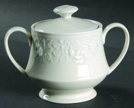 Chateau Rose Sugar Bowl & Lid