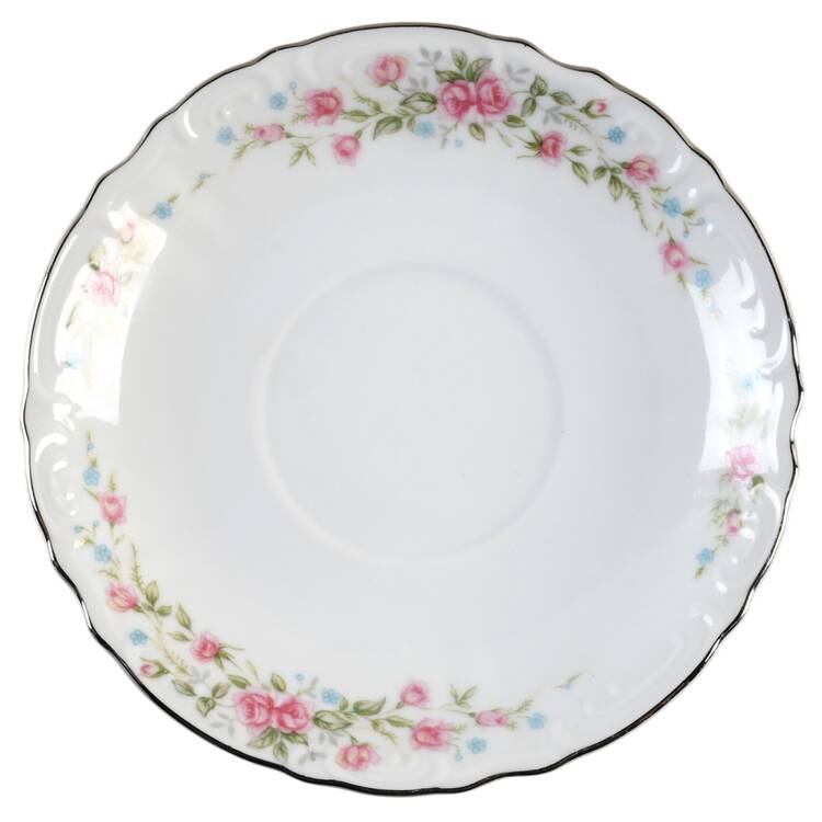 Colonial Rose Saucer